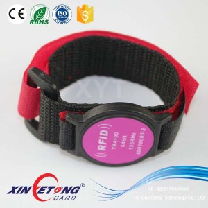 Watch model NFC Wristband 544byte NTAG215 Wristbands for parties